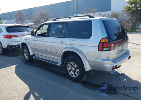 2003 Mitsubishi Montero Sport Limited z USA, uszkodzony, nr VIN JA4LS41R23J017595